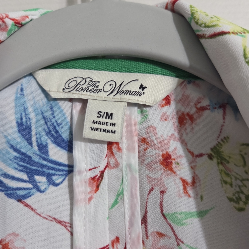 Pioneer Woman Floral Print Open Jacket - Picture 3 of 5